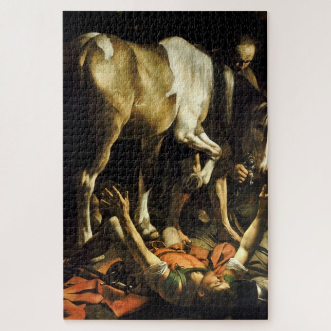 Conversion on the Way to Damascus Jigsaw Puzzle (Vertical)