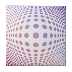 Convex Dots Ceramic Tile
