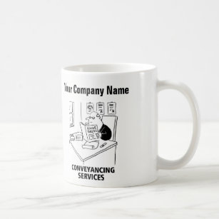 Conveyancing Services Cartoon Mug