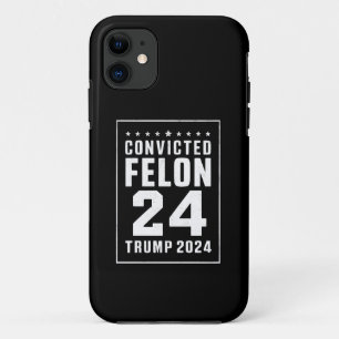 Convicted Felon 4th July Trump 2024 iPhone 11 Case