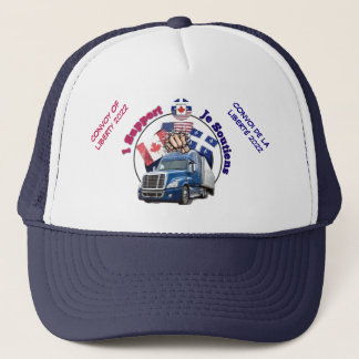 Convoy of liberty trucker cap