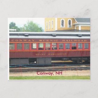 Conway Scenic RR Postcard