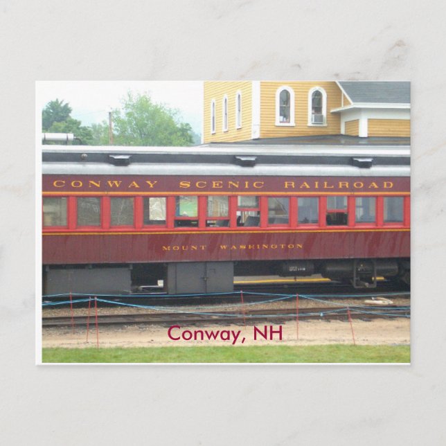 Conway Scenic RR Postcard (Front)