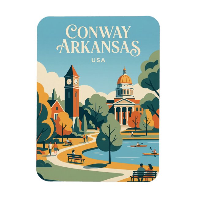 Conway USA Magnet (Vertical)