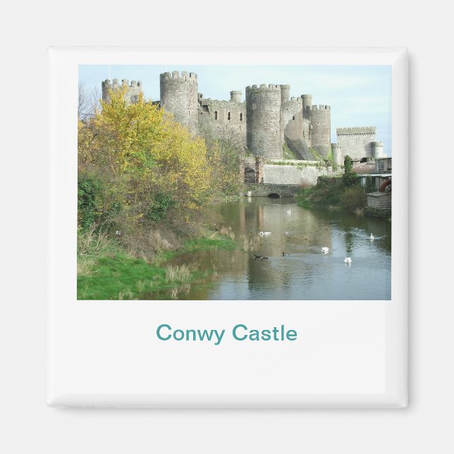 Conwy Castle Magnet (Front)