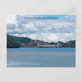 Conwy Castle, North Wales, UK, Postcard