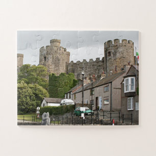Conwy Castle, Wales, United Kingdom Jigsaw Puzzle
