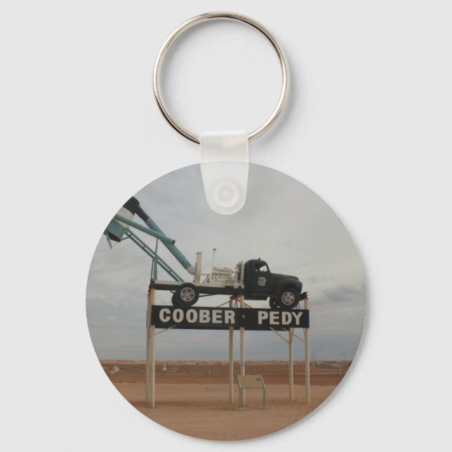 coober pedy key ring (Front)