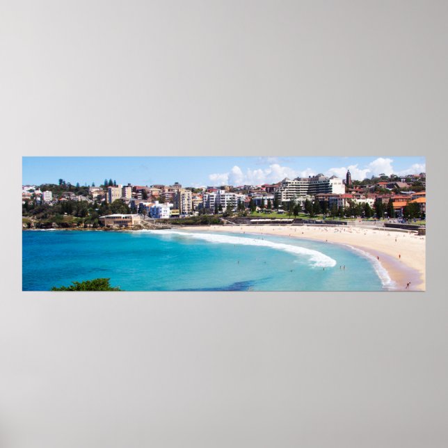 Coogee Beach, New South Wales, Australia Poster (Front)