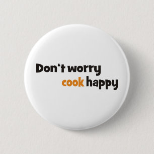 cook 6 cm round badge