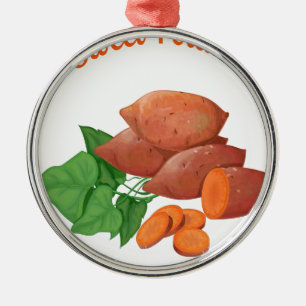 Cook a Sweet Potato Day - Appreciation Day Metal Ornament