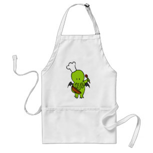 Cook Along With Cthulhu Standard Apron