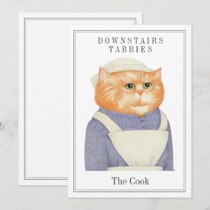 COOK CAT 5x7 Flat Card + Text