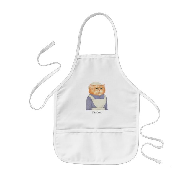 COOK CAT Kids' Apron (Front)