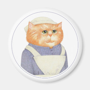 COOK CAT Round Magnet II