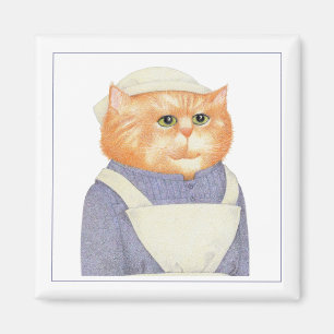 COOK CAT Square Magnet II