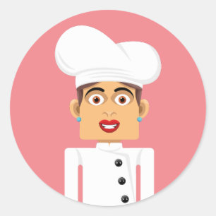 Cook Classic Round Sticker