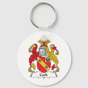 Cook Family Crest Key Ring