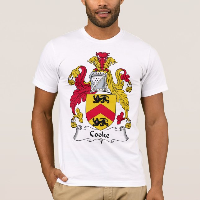 Cook Family Crest T-Shirt (Front)
