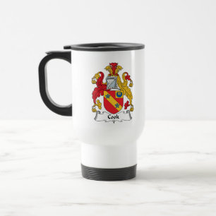 Cook Family Crest Travel Mug