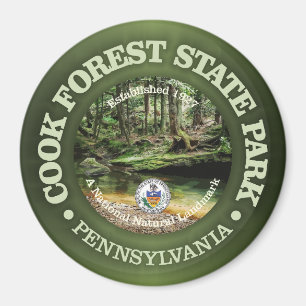Cook Forest SP Magnet