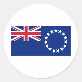 Cook Islands Classic Round Sticker