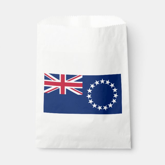 Cook Islands Flag Favour Bag (Front)