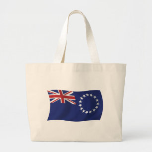 Cook Islands Flag Tote Bag