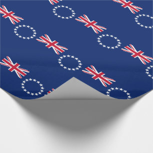 Cook Islands Flag Wrapping Paper