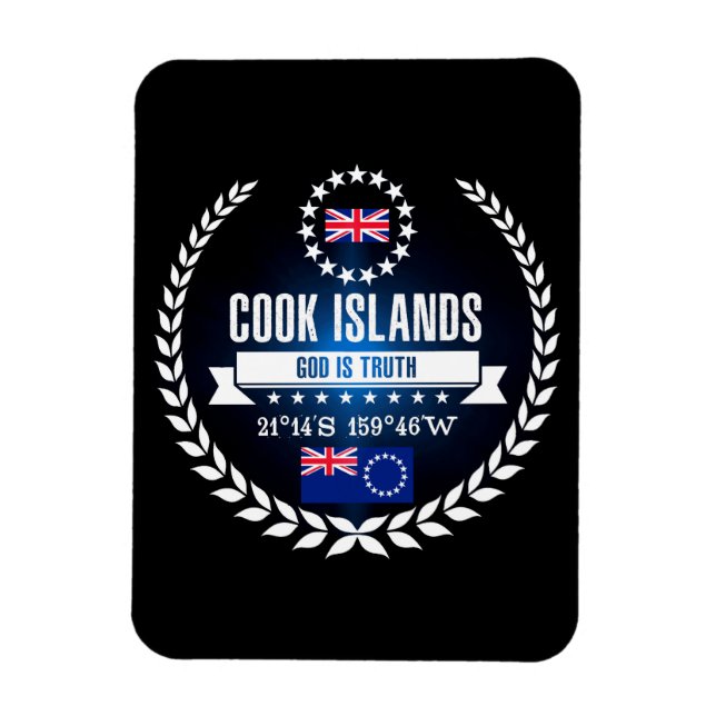 Cook Islands Magnet (Vertical)