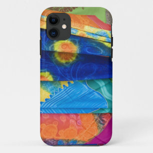 Cook Islands, Rarotonga. Batik cloth Punanga Nui iPhone 11 Case