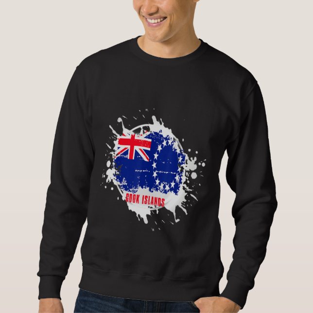 Cook Islands Splash Sweatshirt (Front)