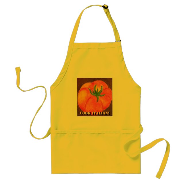 COOK ITALIAN! Apron (Front)