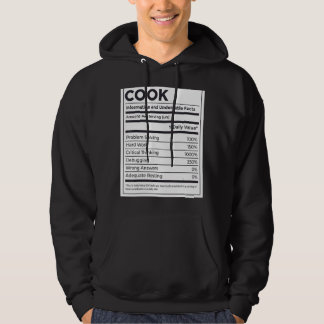 Cook Nutrition Information Hoodie