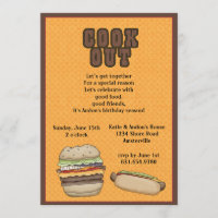 Cook Out Invitation