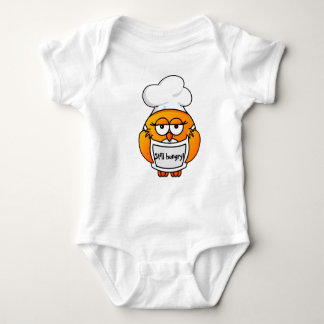 Cook owl - Still hungry! Baby Bodysuit