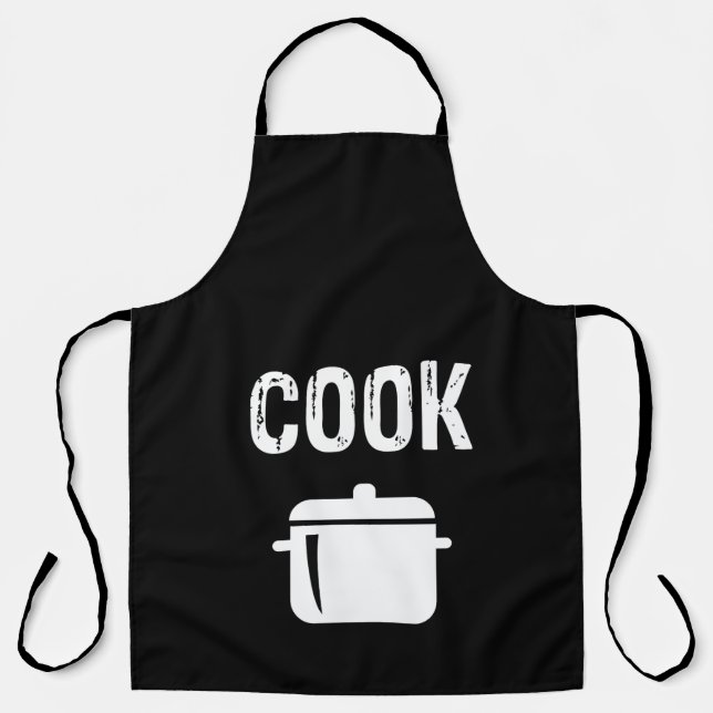 Cook pan design apron (Front)