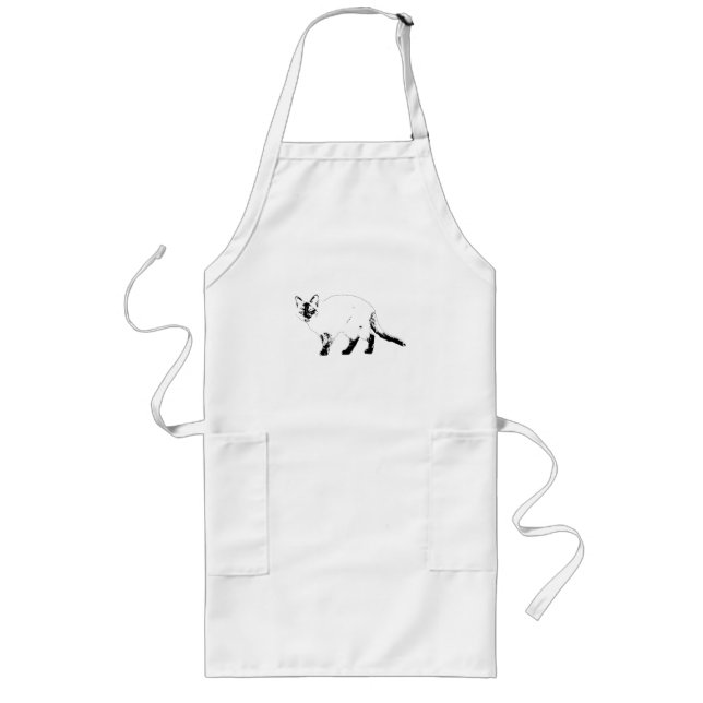 Cook Sharp, Feline Bold Apron (Front)