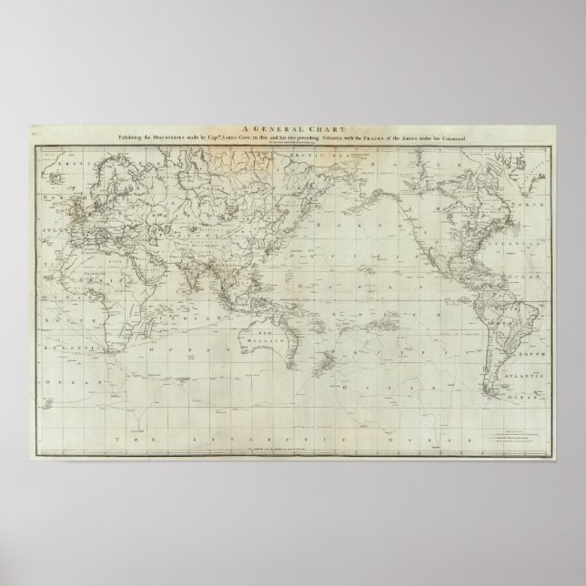 Cook Voyages Poster (Front)