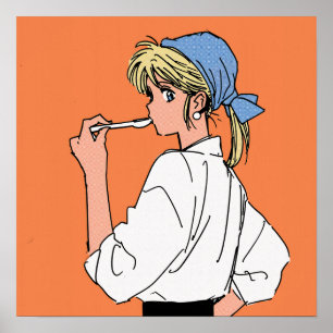 Cook with a Pearl Earring Poster