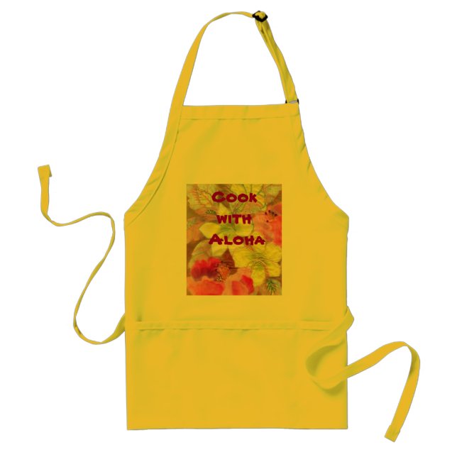 Cook with Aloha Standard Apron (Front)