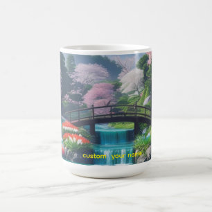 Cook with Calm – Serene Mountain Garden Coffee Mug