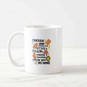Cooked Chicken Wing Chicken Wing Hot Dog Bologna M Coffee Mug
