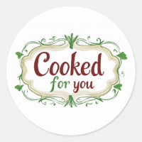 Cooked for You Slogan