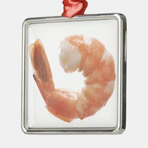 Cooked Shrimp Metal Tree Decoration