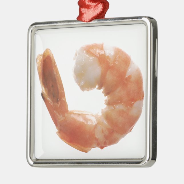 Cooked Shrimp Metal Tree Decoration (Left)