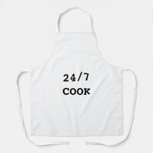 COOKERY APRON 24/7  ART AND DESIGN