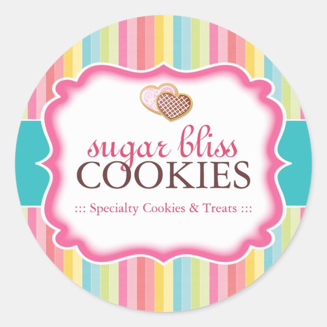 Cookie and Dessert - Packaging Stickers (Front)