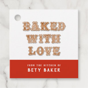 Cookie   Baked with Love From the Kitchen of  Favo Favour Tags