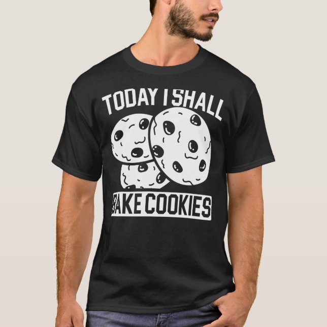 Cookie Baking Baker T-Shirt (Front)